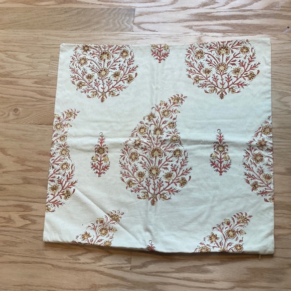 Pottery Barn Accents Pottery Barn Paisley Euro Pillow Cover Poshmark